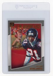 2018 Panini Donruss Deion Sanders All Time Gridiron Kings Football Card