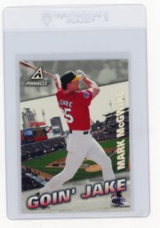1997 Pinnacle Mark McGwire Goin' Jake Baseball Card