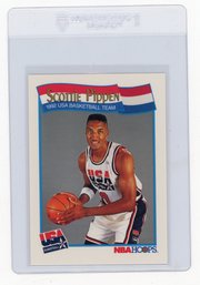 1991 NBA Hoops Scottie Pippen USA Basketball Card