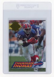 1994 Collector's Edge Thurman Thomas 1st Day Gold Football Card