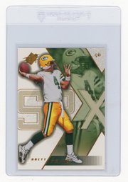 2000 Upper Deck SPx Brett Favre Football Card