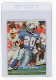 1992 Fleer Ultra Barry Sanders Football Card