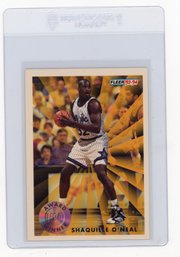1993 Fleer Shaquille O'Neal Award Winner Basketball Card