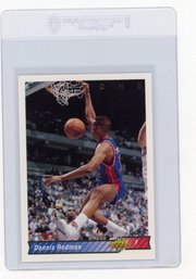 1992 Upper Deck Dennis Rodman Basketball Card