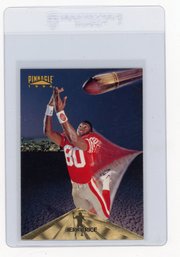 1996 Pinnacle Jerry Rice Football Card