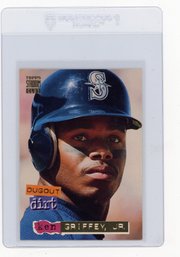 1994 Topps Stadium Club Ken Griffey Jr. Dugout Dirt Baseball Card
