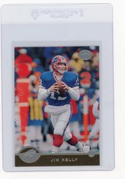 1996 Donruss Leaf Jim Kelly Football Card