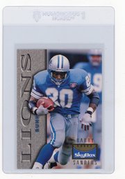 1995 Skybox Barry Sanders Football Card