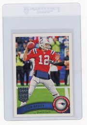 2011 Topps Tom Brady Football Card