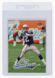 2004 Fleer Ultra Tom Brady Football Card