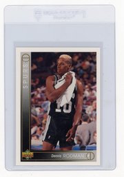 1993 Upper Deck Dennis Rodman Basketball Card