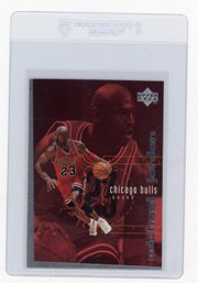 1999 Upper Deck Michael Jordan Checklist Basketball Card