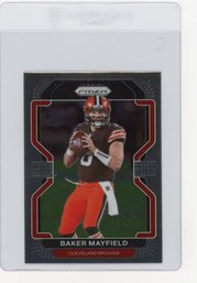 2021 Panini Prizm Baker Mayfield Football Card