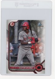 Elly De La Cruz Rookie Card 2022 Bowman Baseball Card