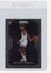 Anthony Edwards Rookie Card 2020 Panini Prizm Basketball Card