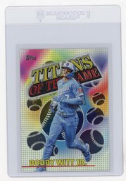 2026 Topps Bobby Witt Jr. Titans Of The Game Baseball Card