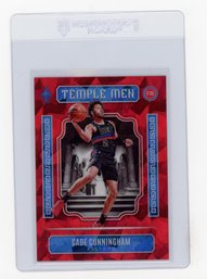 2023 Panini Phoenix Cade Cunningham Temple Men Red Ice Basketball Card