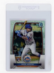 Mark Vientos Rookie Card 2023 Bowman Mega Box Chrome Refractor Baseball Card