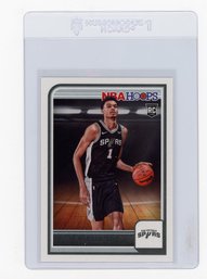 Victor Wembanyama Rookie Card 2023 Panini NBA Hoops Basketball Card