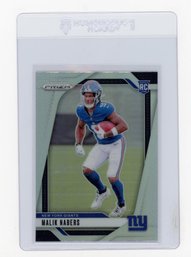 Malik Nabers Rookie Card 2024 Panini Prizm Silver Prizm Refractor Football Card