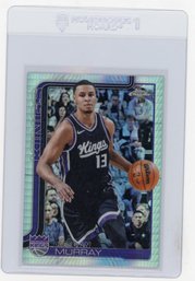 2025 Topps Chrome Keegan Murray Prism Refractor Basketball Card
