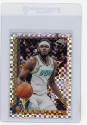 2025 Topps Chrome Jarace Walker XFractor Refractor Basketball Card