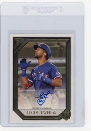 Leody Taveras Rookie Card 2021 Topps Gallery Autograph Baseball Card