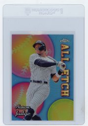 2024 Topps Chrome Aaron Judge All Etch Baseball Card
