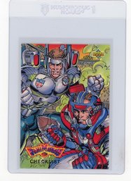 1992 Upper Deck Funimation Dan Marino Machine Gun Jim Kelly Shotgun Kelly Checklist Football Card