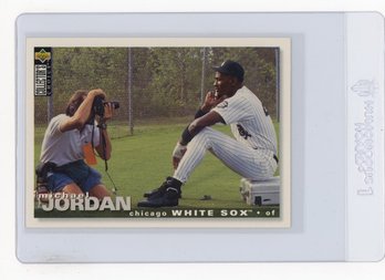 Michael Jordan Rookie Card 1995 Upper Deck Collector's Choice Baseball Card