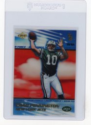 Chad Pennington Rookie Card 2000 Collector's Edge T3 Heir Force Acetate Football Card #'d To 1000