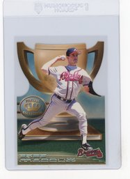 1999 Pacific Crown Collection Greg Maddux Pacific Cup Die Cut Baseball Card