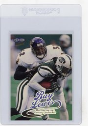 1999 Fleer Ultra Ray Lewis Football Card