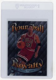1998 Topps Roundball Royalty Scottie Pippen Basketball Card With Coating