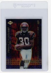 Peter Warrick Rookie Card 2000 Collector's Edge T3 Rookie Excalibur Acetate Football Card #'d To 1000