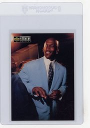1997 Upper Deck Collector's Choice Michael Jordan Michael's Magic Basketball Card
