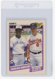 1990 Fleer Tony Fernandez Cal Ripken Jr. Super Star Specials Baseball Card