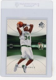 2004 Upper Deck SP Authentic Paul Pierce Basketball Card