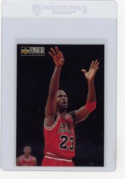 1997 Upper Deck Collector's Choice Michael Jordan Michael's Magic Basketball Card