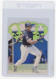 1995 Pacific Frank Thomas Gold Crown Die Cut Baseball Card