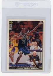 Kevin Garnett Rookie Card 1995 Upper Deck Collector's Choice Basketball Card