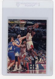 1997 Upper Deck Collector's Choice Michael Jordan Michael's Magic Basketball Card