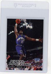 1999 Fleer Ultra Karl Malone Basketball Card