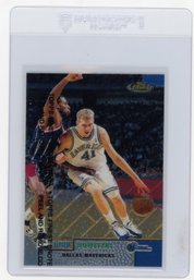 1999 Topps Finest Dirk Nowitzki Basketball Card With Coating