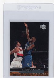 1999 Upper Deck Kevin Garnett Checklist Basketball Card