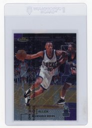 1999 Topps Finest Ray Allen Basketball Card With Coating