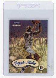 1999 Fleer Mystique Reggie Miller Basketball Card