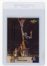1999 Topps Finest Rik Smits Refractor Basketball Card With Coating