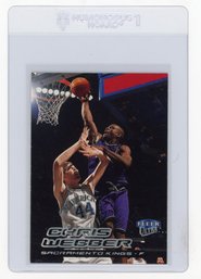 1999 Fleer Ultra Chris Webber Basketball Card