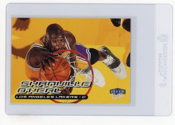 1999 Fleer Ultra Shaquille O'Neal Basketball Card